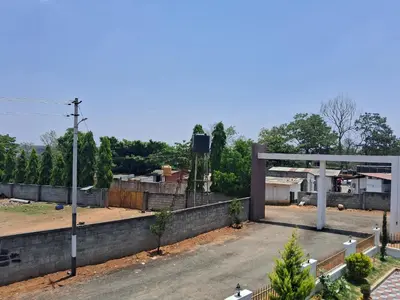a view from the roof of a building at Royal homes a2 in Kushālnagar