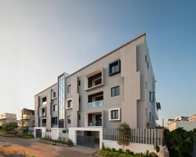 an image of an apartment building at J Square Inn in Coimbatore