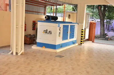 a machine in the middle of a room at Harikrishna Park in Coimbatore