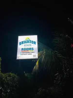 a sign that says brighton stars rooms on it at Brighton Stays in Sultan Bathery