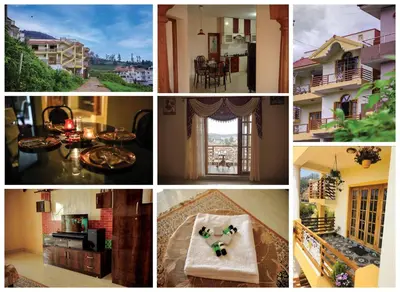 a collage of pictures of different homes at Mellowlux Ooty in Ooty