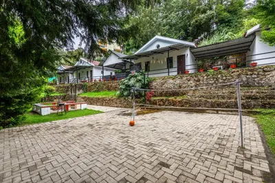 a playground in the yard of a house at Interlaken in Yedapalli