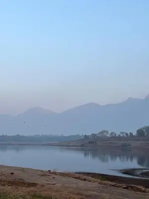 a view of a body of water at Ibex Resorts, Malampuzha - Kava Eco Camp and Caravan Park in Palakkad