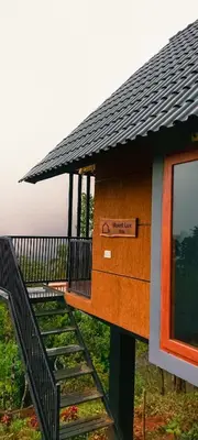 a train station with a platform and a building at Mount Lux Villa in Devāla
