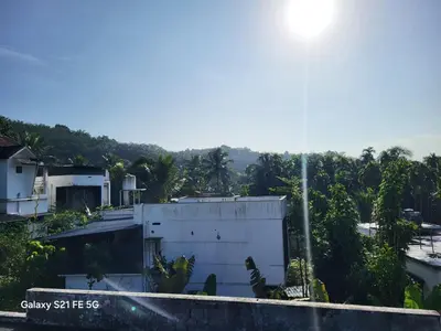 a view from the roof of a building at Home stay in Manjeri