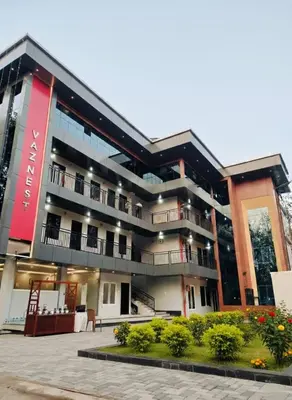 a large building with a lot of balconies at vaznest in Nilambūr
