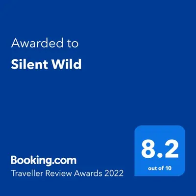 a screenshot of a cell phone with the text upgraded to silent wild at Silent Wild in Masinagudi