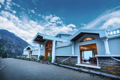 a rendering of a villa in a resort at La Montana by TGI in Ooty