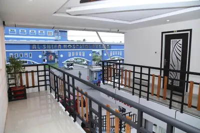 a view from the second floor of a building at ALSHIFA TBG RESIDENCY in Perintalmanna