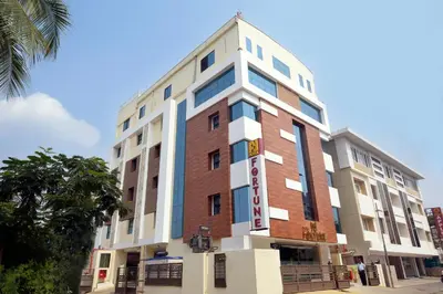 a rendering of the front of the building at HOTEL THE FORTUNE in Coimbatore