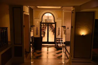 an entrance to a building with an open door at The Gateway Hotel Beach Road, Calicut in Kozhikode